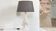 LAMPE Medicis Alabaster Pierre Vintage