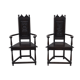 Paire de fauteuils Renaissance