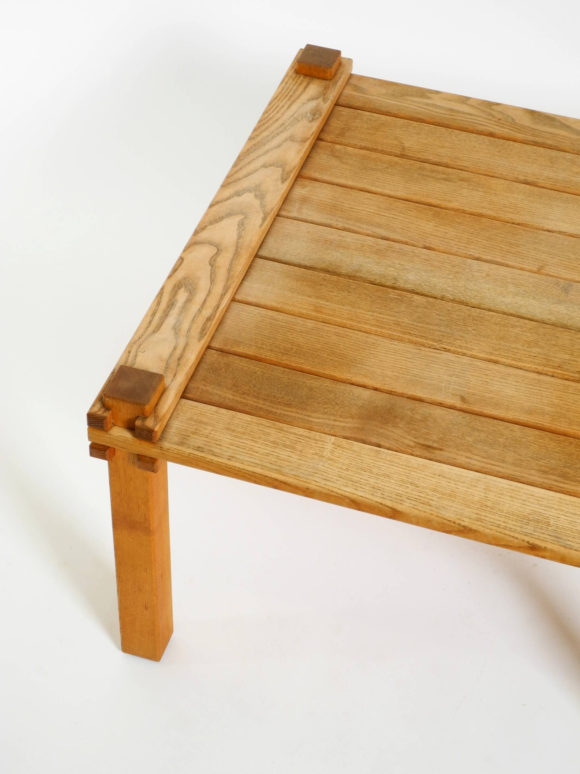 1960s "Farmer Collection" coffee table by Gerd Lange for Bofinger, ash wood