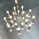 German lustre from the mid-century space age by Doria Leuchten, 1960s.