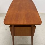 Petit Bureau en Teck par Gunnar Nielsen pour Tibergaarden