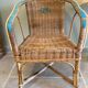 Fauteuil enfant en rotin