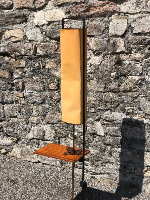 Lampadaire vintage 1950 Maison Arlus