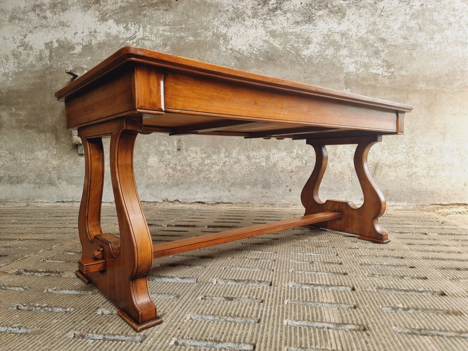 Antique table desk table N.V. Paerels