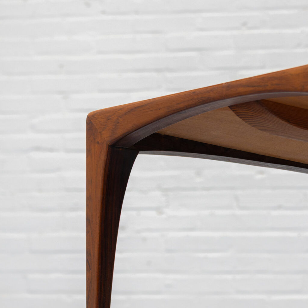 Erling Torvits rosewood coffee table 1960s