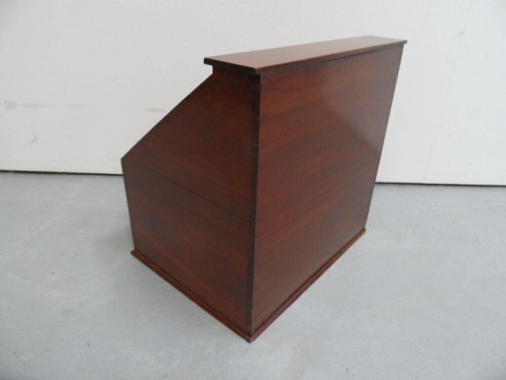 Antique mahogany filing cabinet