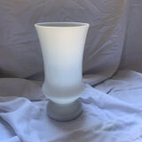Vintage white opaline vase