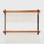 Kai Kristiansen Teak Wall Shelves, FM Møbler, Denmark 1960s