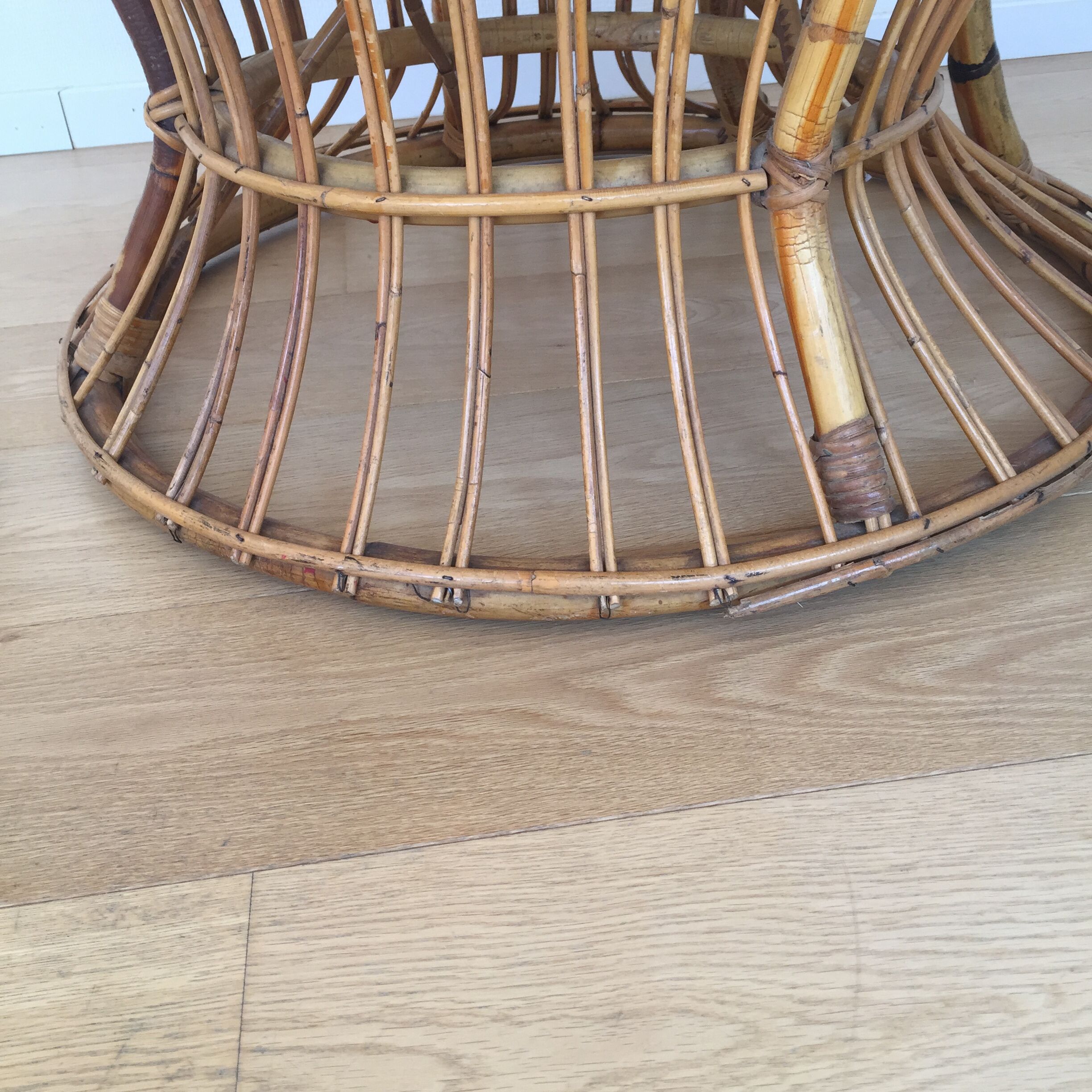 Rattan armchair  Gio Ponti