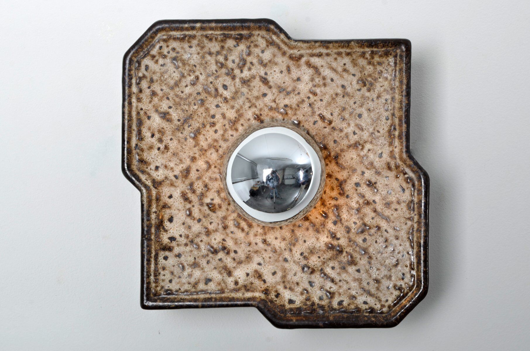 Pan 1970s ceramic Wall Print