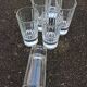 Six verres à apéritif