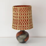 Mid-century Ceramic Table Lamp,1970's.