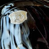 Val Saint Lambert Blown Crystal Ashtray / Pocket Tray (Vintage)