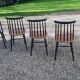 Lot of 4 vintage Scandinavian-style chairs