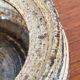 Danish studio pottery bowl from the mid-century by Tue Poulsen for Tue Keramik, 1960s.