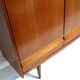 Large vintage teak highboard / high sideboard from the 1960s