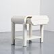 Pair of pine bedside tables by Maison Regain, circa 1970.