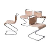 Set of 4 chairs by Pascal Mourgue