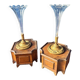 Pair of tulip-shaped flower vases – Napoléon III period