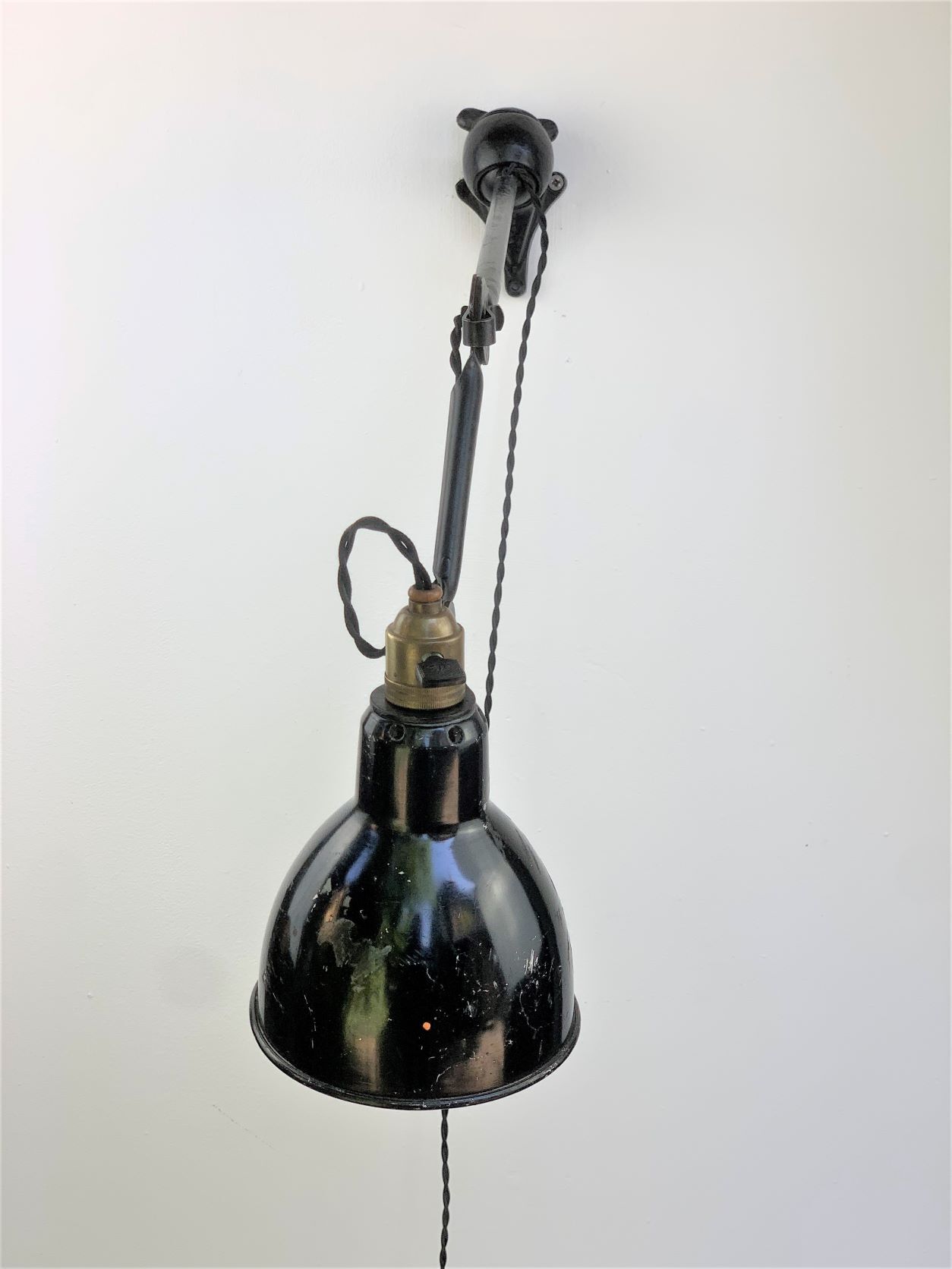 Gras ravel old lamp model 222 stamped ravel clamart