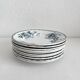10 assiettes plates en terre de fer « Acacia » Moulin des Loups et Hamage