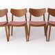 4 Dining Chairs by Benze Sitzmöbelfabrik, 1960s Germany