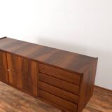 Mid-Century Walnut Sideboard by S. Albrecht, 1960s.