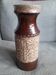Large vase in Germany with floral decoration