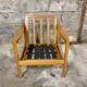 Pair of Scandinavian armchair fabric tiles