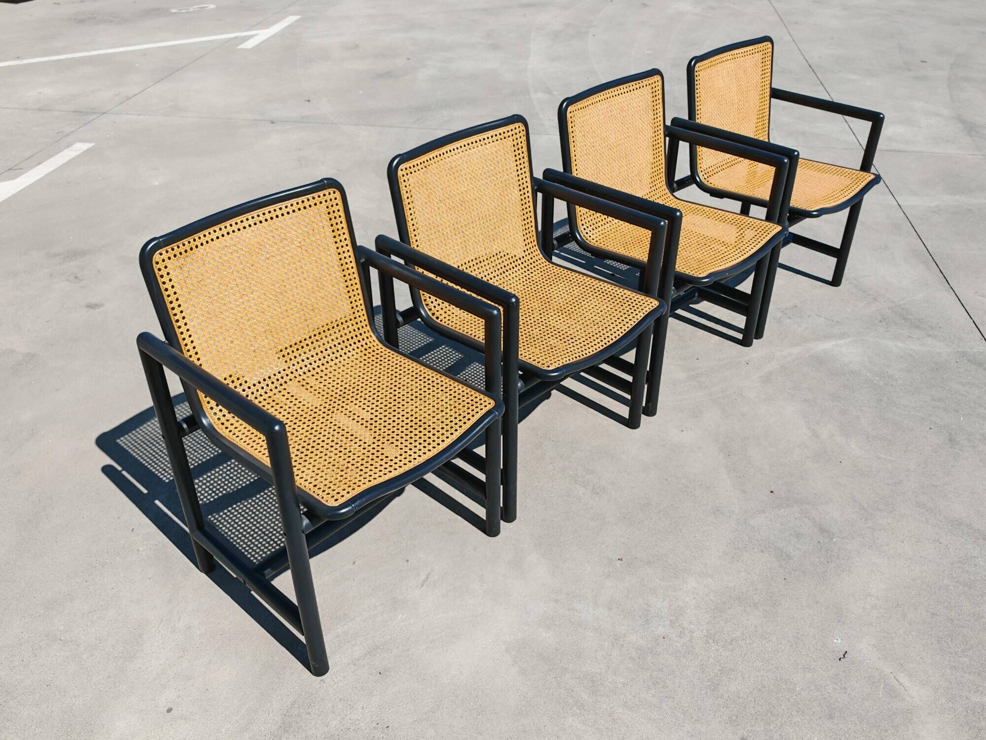 Set of 4 Mid-Century Modern dining chairs Branko Ursic Mundus
