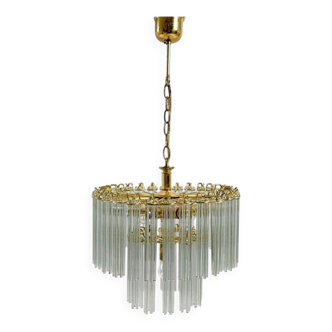 Mid-century modern chandelier by Gaetano Sciolari, 1970s