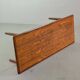 Topform Dutch Design Rosewood Coffee Table with Leather Magazine Holder 60s