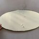 Miroir oval biseauté ancien