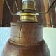 Large teak lamp from the 60s