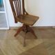 Rare American office chair - wooden - swivel - 50s/60s - child