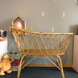 Rattan cradle