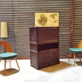Secretary in bamboo rattan and canning