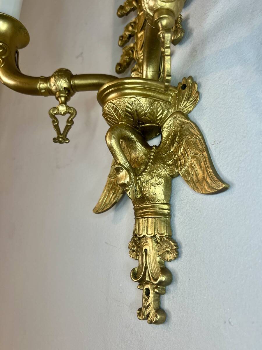 Paire d’appliques Napoléon III