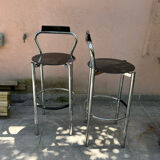 Pair bar stool calligaris