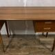 Scandinavian teak desk from the 1960s, length 110 cm