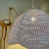 Vintage flower lampshade pendant light