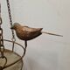 Bird bath to hang in iron
