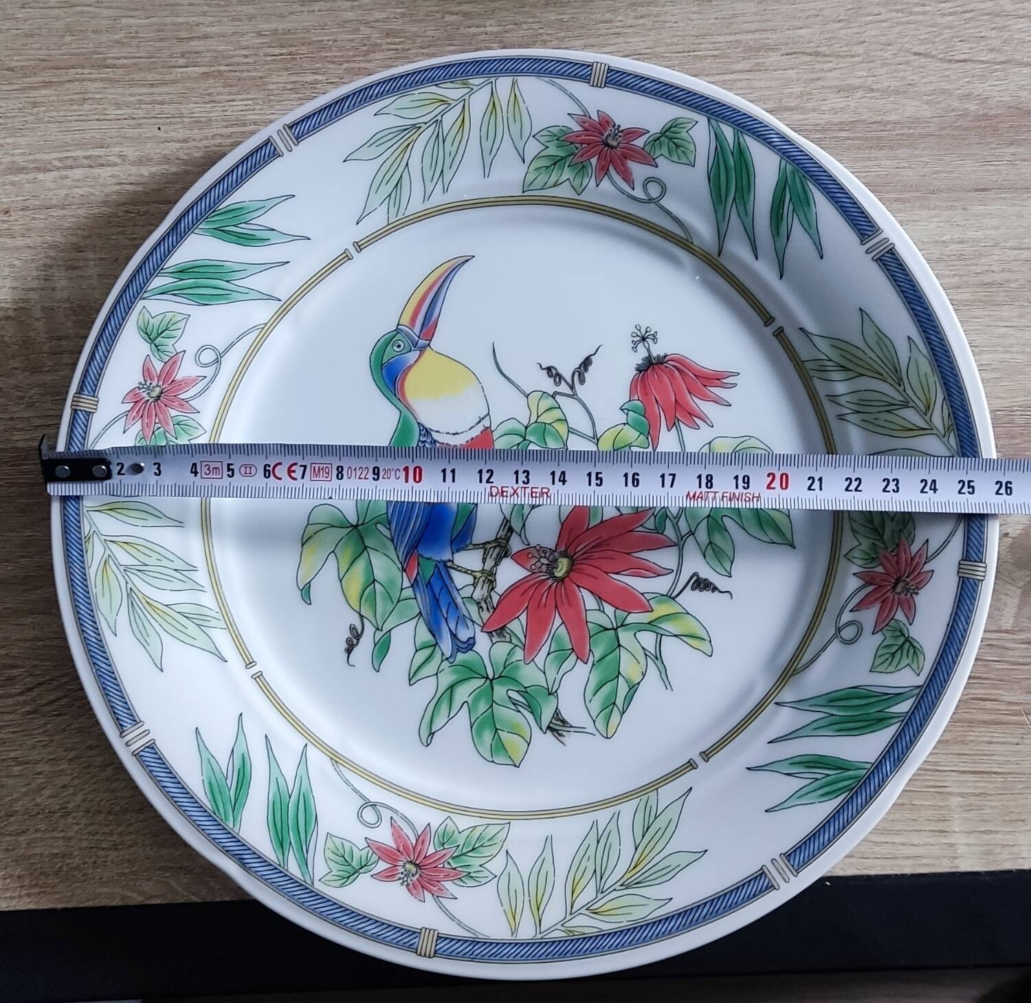 Japanese Tao Mei Toucan Plate