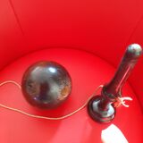 Old dark wood bilboquet