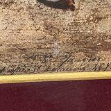 Original watercolor late nineteenth to the young shepherd