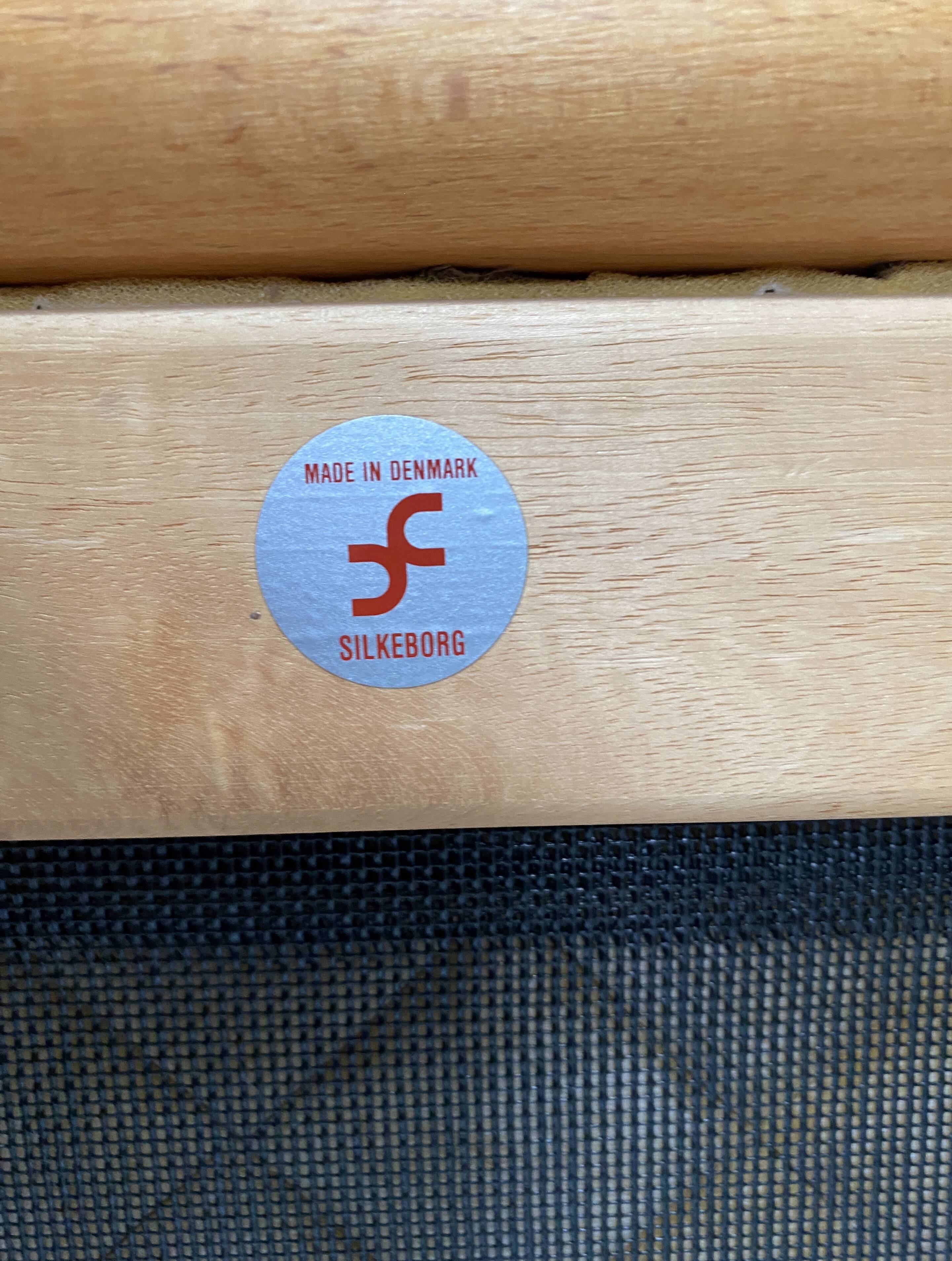 Danish highback chair by Johannes Andersen for Silkeborg