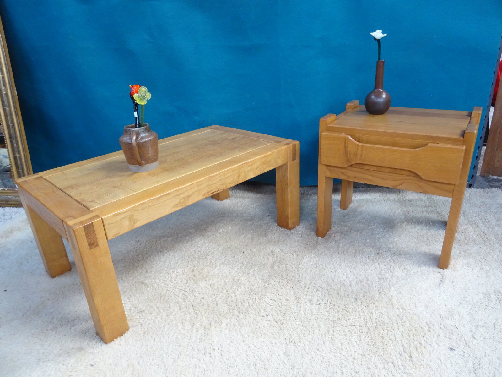 Elm bedside table Maison Regain