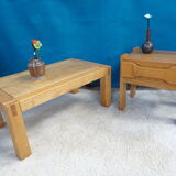 Elm bedside table Maison Regain