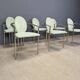 Chaises de salle à manger vintage par Belgo Chrom, ensemble de 6 - années 1980