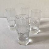 Four Niva shooter glasses by Tapio Wirkkala, 1970s.